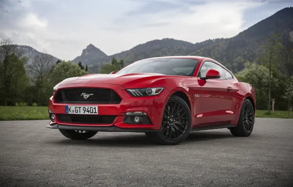 Mustang, Ford, Mustang, Ford, Fastback, 2015, EU-spec