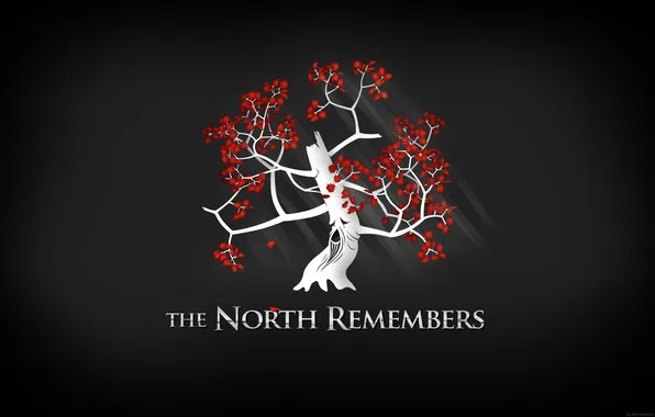 Leaves, tree, minimalism, Game of Thrones, game of thrones, the North remembers, the north remembers, …