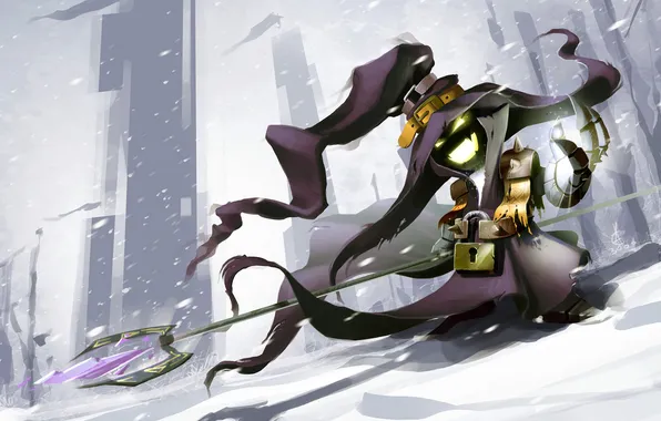 Picture snow, MAG, 1920x1200, Laughter, League of legends, Veigar, Mage, Antimage