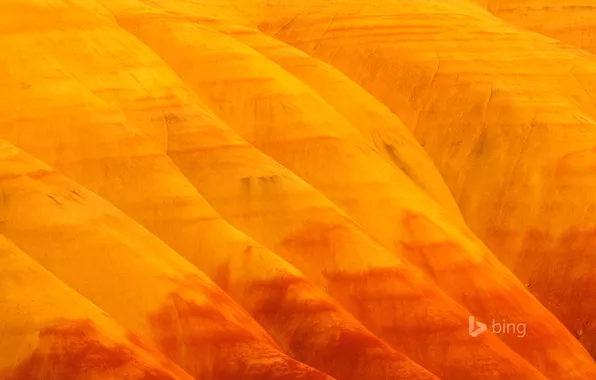 Picture mountains, color, slope, USA, Oregon, Painted Hills