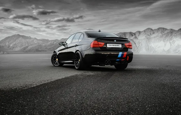 BMW, BMW, black, Black, Sedan, E90, MR Car Design