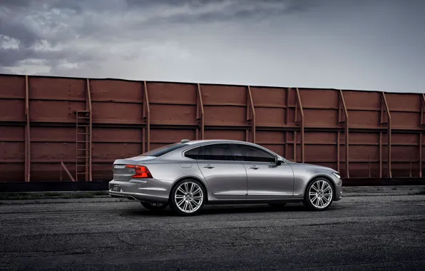 Volvo, sedan, S90