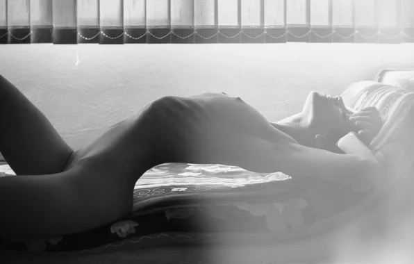Chest, girl, body, figure, bending, ribs