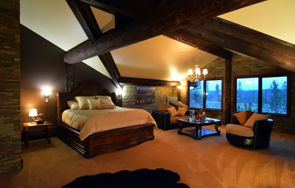 Design, style, room, interior, bedroom, Luxury Eco Home