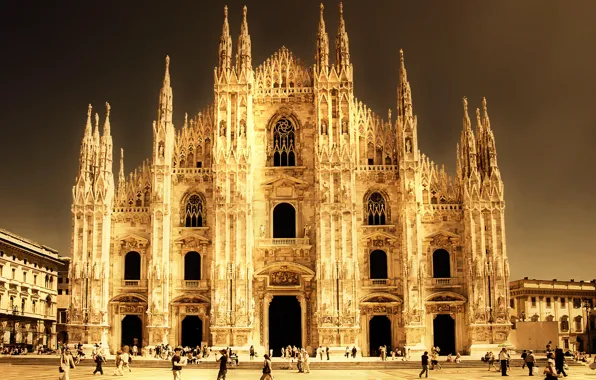Picture Italy, Cathedral, Italy, Milano, Milan