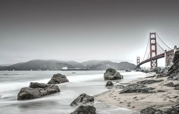 USA, Golden Gate Bridge, San Francisco
