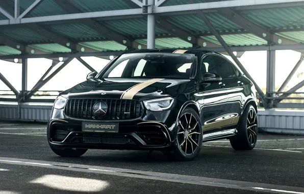 Mercedes-Benz, Black, Coupe, Manhart, GLC, GLR700