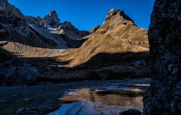 Nature, Mountains, Austria, Alps, Wetterspitze