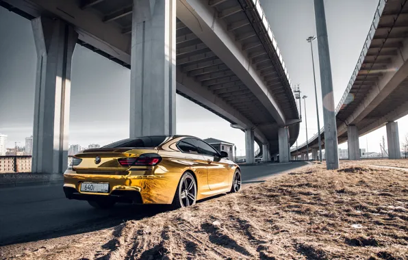 Car, machine, auto, bridge, city, fog, race, bmw