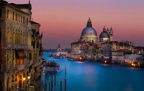 Italy, channel, Venice