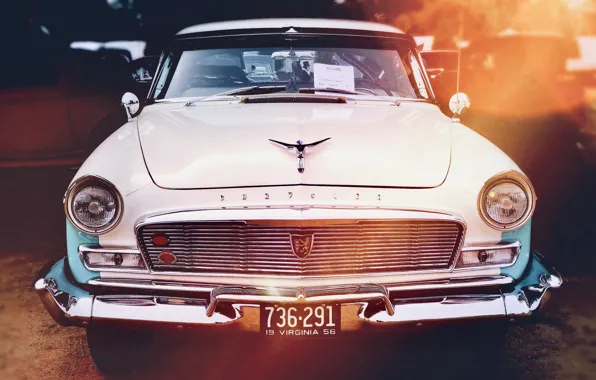 Wallpaper machine, background, 1956 Chrysler for mobile and desktop