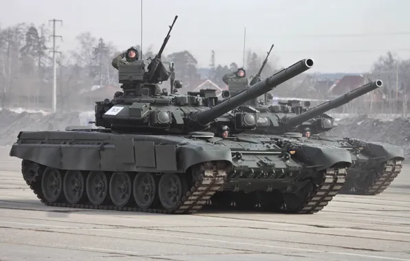 Picture tank, Russia, T-90, honor, Parade
