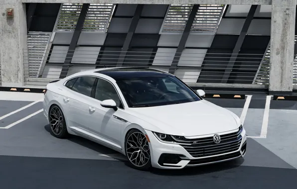 Volkswagen, White, Vossen, Arteon, R-line