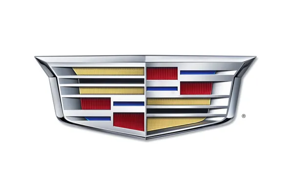 Cadillac, logo, new, 2014