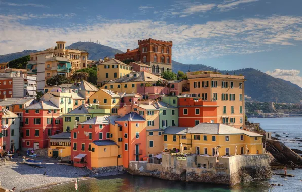 Picture Italy, Genoa, Boccadasse