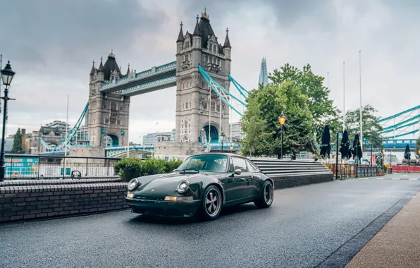 Picture 911, Porsche, sports car, London Bridge, Theon Design Porsche 911