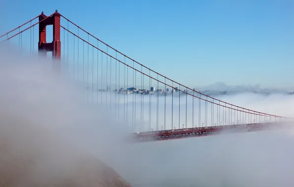 Picture CA, San Francisco, Bridge, California, San Francisco, usa, Golden Gate