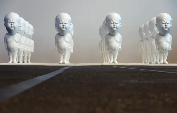 Background, art, figurine