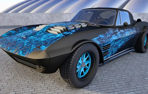 Picture Chevrolet Corvette, tuning, Grand Sport