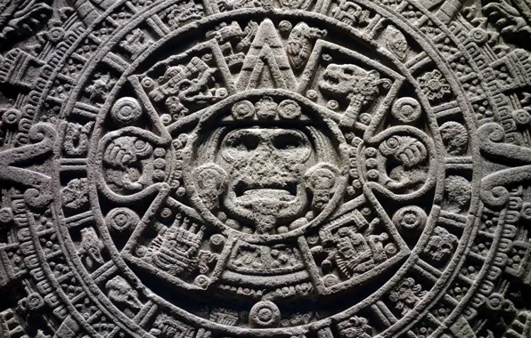 Round, the Aztecs, calendar, Shem