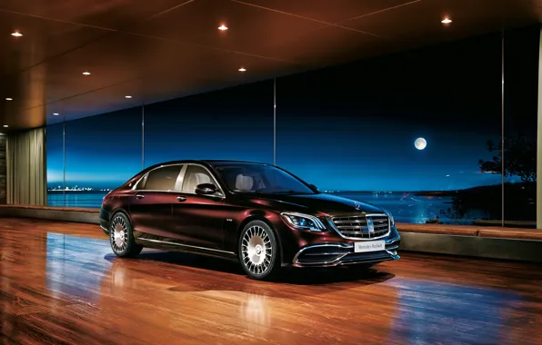 Picture Mercedes-Benz, sedan, Maybach, 2018, S-Class, S650