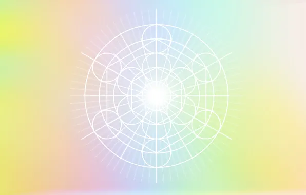Minimalism, minimal, spiritual, sacred geometry, sacred geometry, metatron cube