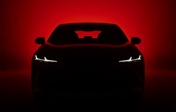 Picture light, darkness, background, silhouette, Toyota, 2018, Avalon, Touring