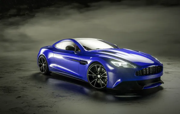 Aston Martin, front view, Vanquish