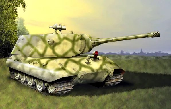 Picture Germany, E-100, superheavy tank, Wonder weapon, E-series