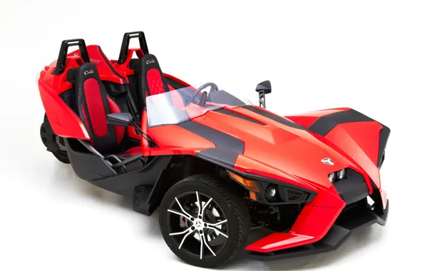 Beautiful, comfort, hi-tech, Polaris, Slingshot, technology, sporty, tricycle