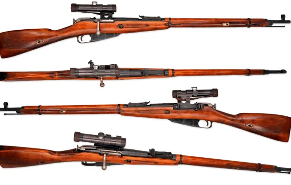 Weapons, background, rifle, sniper, Mosin, M91/30, store