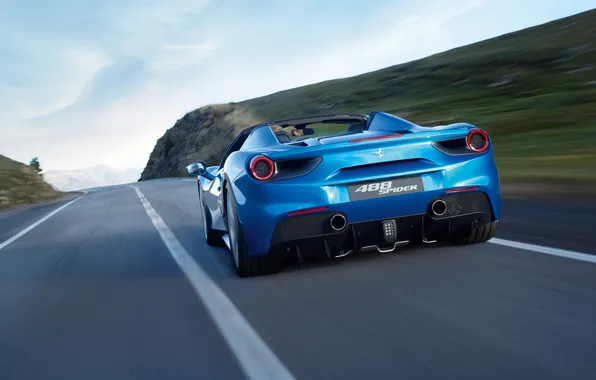 Picture Ferrari, 488, Ferrari 488 Spider