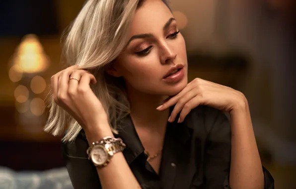 Look, girl, face, photo, makeup, Maarten Quaadvliet