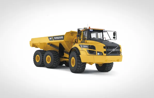 Volvo, truck, 6x6, loader, excavator