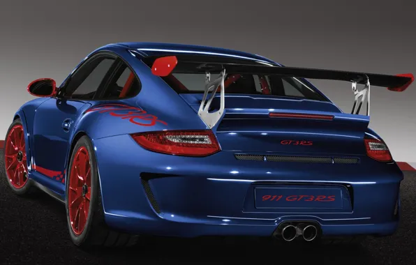 911, Porsche, supercar, Porsche, rear view, GT3, GT3
