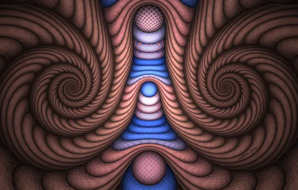 Abstraction, pattern, fractals, fractal, ornament, abstract background