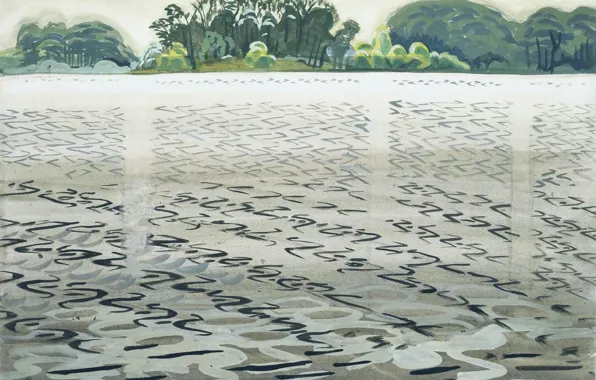 1917, Charles Ephraim Burchfield, Spring Patterns