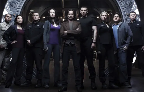 Picture The series, Movies, the actors of the series, SGU Stargate Universe, Stargate universe