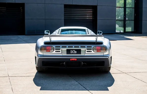 Picture Bugatti, rear, EB 110, Bugatti EB110 SS