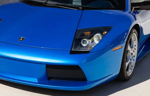 Close-up, Lamborghini, Lambo, front view, Lamborghini Murcielago, Murcielago