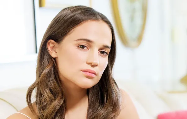 Picture face, actress, Sweden, Alicia Vikander, Alicia Vikander