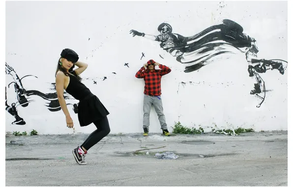 Graffiti, pop, indie, french, The Dø, the do, Olivia Sea Of The Bay