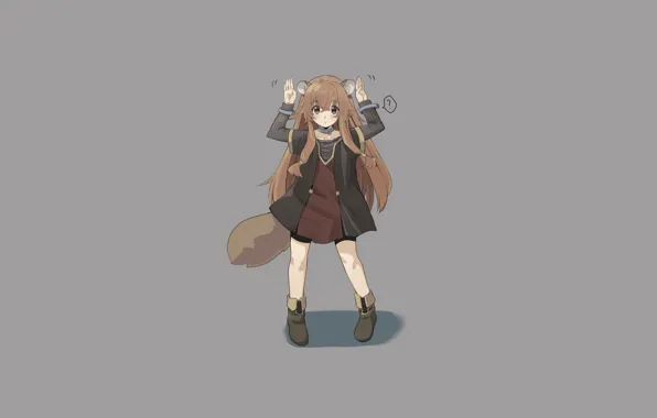 Girl, background, minimalism, ears, The Rising of the Shield Hero