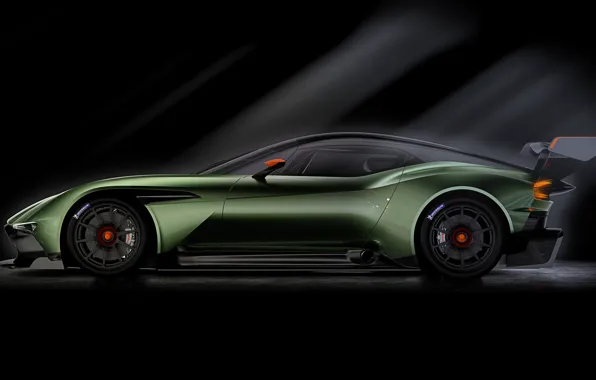 Aston Martin, the volcano, Aston Martin, side, 2015, Vulcan