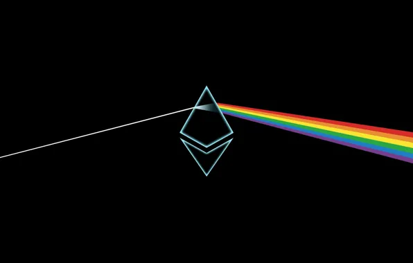 Picture Music, Triangle, Pink Floyd, Prism, Rock, Dark side of the moon, Pink Floyd, The Dark …