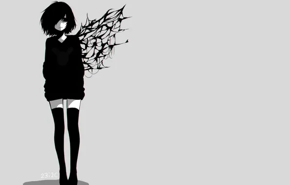 Girl, background, Tokyo Ghoul, Tokyo ghoul