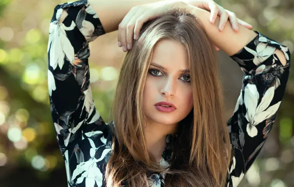 Makeup, sponge, curls, Ariana Sukhykh, Denny Rose