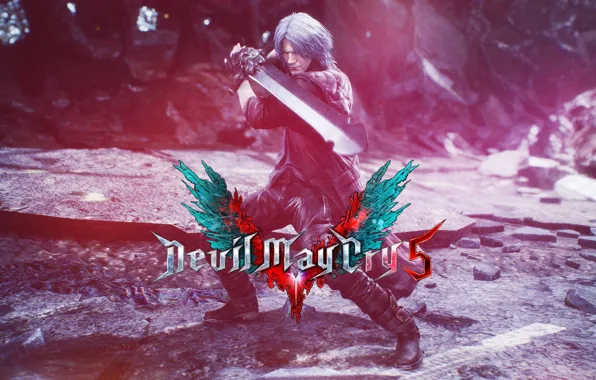 HD wallpaper: Devil May Cry 4 Game, fanart, dante, rebellion