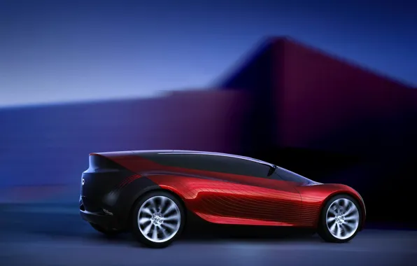 Concept, red, sport, speed, Mazda, Ryuga