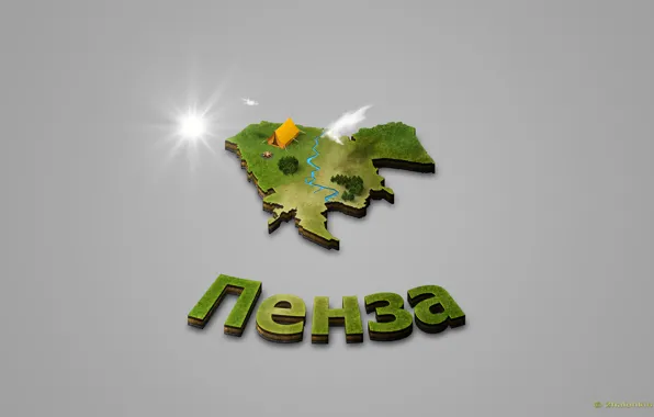 The city, map, world, Penza